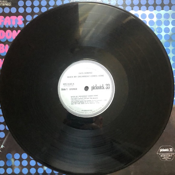 Fats Domino Blueberry Hill Vinyl Lp - Picture 3 of 6